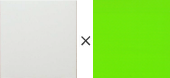 白ｘ緑